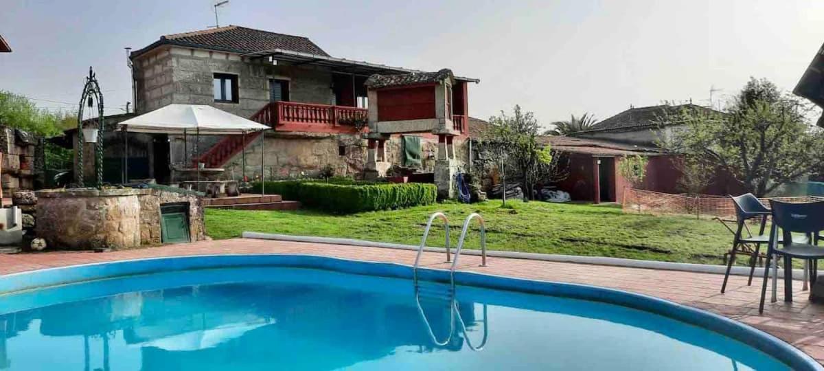 Alojamiento Entero Con Piscina Y Jardin. Ourense Exterior photo