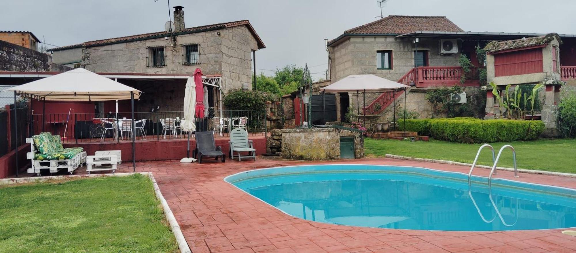 Alojamiento Entero Con Piscina Y Jardin. Ourense Exterior photo