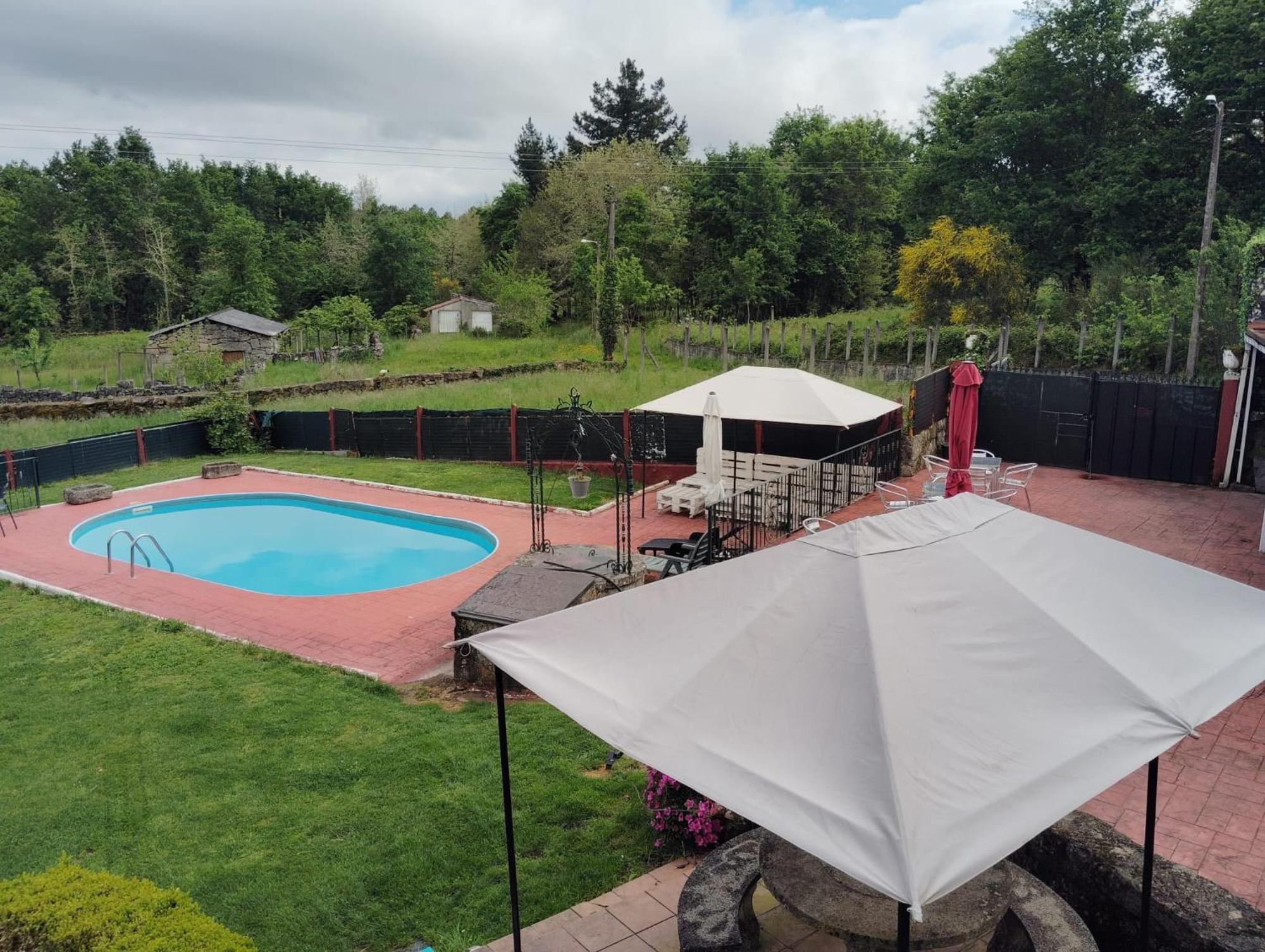 Alojamiento Entero Con Piscina Y Jardin. Ourense Exterior photo